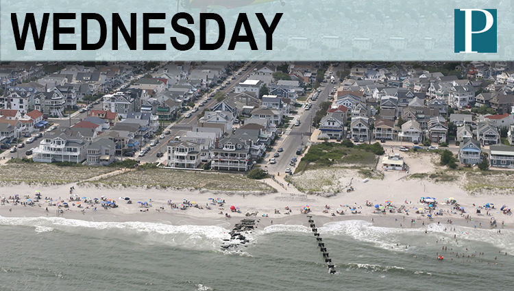 Morning sun with afternoon clouds. Storms develop 6 to 9 p.m., lasting overnight. Breezy.